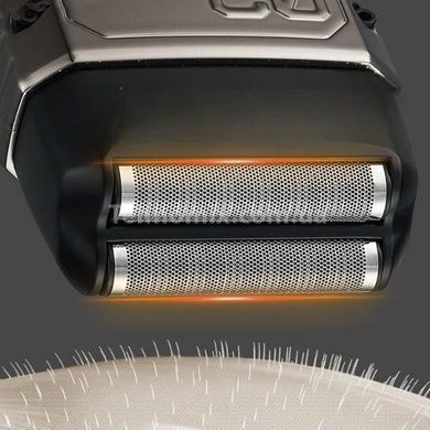 Электробритва аккумуляторная с дисплеем USB R.4088 RAF Серая