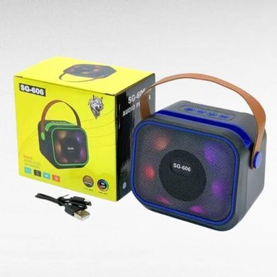 Колонка акумуляторна портативна Bluetooth TS‑5578 Синя