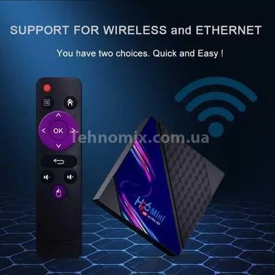 Smart TV Box Android 10 приставка H96 mini V8 2/16GB