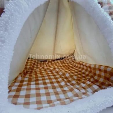 Мягкий домик Pet Hut для собак и кошек Синий