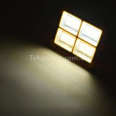 Світлодіодний ліхтар LED із сонячною панеллю з ящиком та відділенням для інструментів X-BAIL ToolBox RY97 Помаранчевий