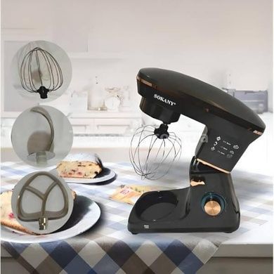 Миксер планетарный с чашей из нержавейки 11л 2000Вт Sokany SK-05001