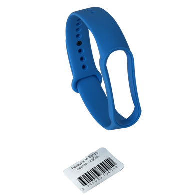 Ремешок силиконовый для Xiaomi Mi Band 5 №14 светло-голубой