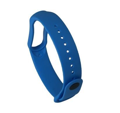 Ремешок силиконовый для Xiaomi Mi Band 5 №14 светло-голубой