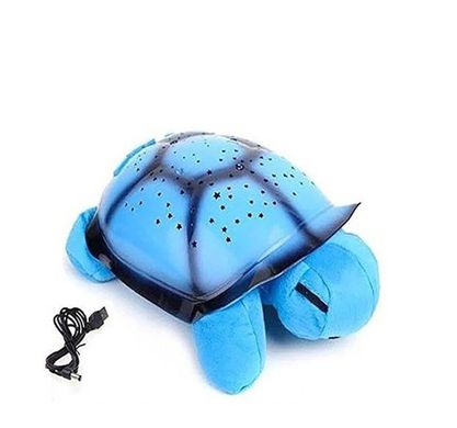 Ночник - проектор черепаха Turtle Night Sky Синий