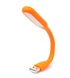 Портативный гибкий LED USB светильник orange