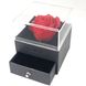 Подарунковий набір троянди з мила 1 троянда I Love You (подарункова коробка для прикрас) + Подарунок