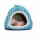 Мягкий домик Pet Hut для собак и кошек Синий