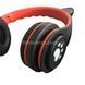 Бездротові навушники Bluetooth з котячими вушками LED TO-99 Червоні