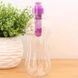 Бутылка для питьевой воды с фильтром 550мл BOTTLE Прозрачная с фиолетовой крышкой