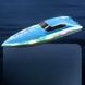 Катер акумуляторный на радиоуправлении с подсветкой и подставкой 4 D-S 7 Синий