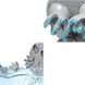 Масажер для тіла зі змінними насадками Коготочки Waterproof IPX7 Білий
