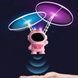 Игрушка летающая Космонавт с подсветкой от USB SPACEMAN Розовая