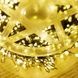 Гірлянда вулична лінійна мішура пухнаста 100м 3000LED IP44 220V Зелений дріт,тепле світло