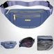 Сумка женская бананка Womens backpack XL-1211 Синяя