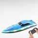Катер акумуляторный на радиоуправлении с подсветкой и подставкой 4 D-S 7 Синий