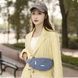 Сумка женская бананка Womens backpack XL-1211 Синяя