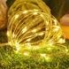 Гірлянда роса 10м 100led+пульт Тепле світло