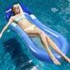 Матрац-гамак для відпочинку на воді з ремнабором у комплекті 160&times;90 см BEACH BED Синій