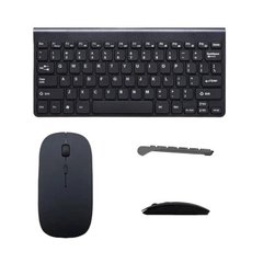 Набір бездротової клавіатури та миші KEYBOARD KB-C019 Чорний