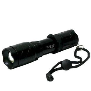 Фонарь ручной аккумуляторный металлический Police 8370-500 W XPE Черный