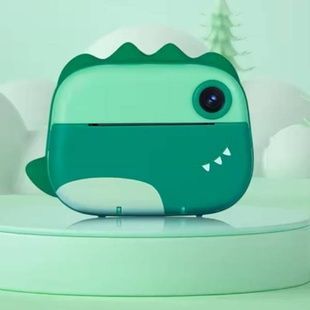 Детский фотоаппарат с термопечатью M05 DINOSAUR Зеленый
