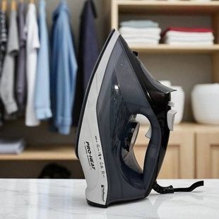 Утюг бытовой с антипригарным покрытием Hoffmans 3000W HM-9041 Серый