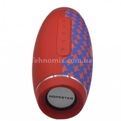 Портативная Bluetooth колонка Hopestar H20 Красная с синим