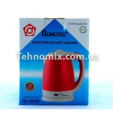 Электрочайник 1.8 литра Domotec MS 5023 Красный