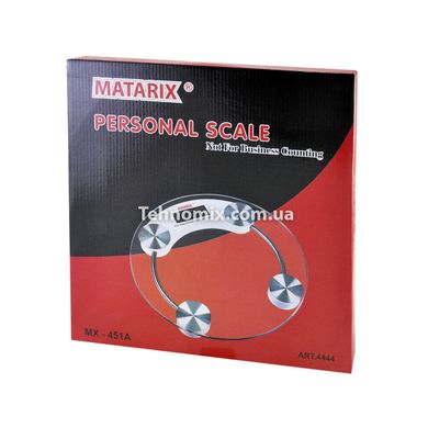 Весы напольные MATARIX MX-451A 180кг (Круглые)