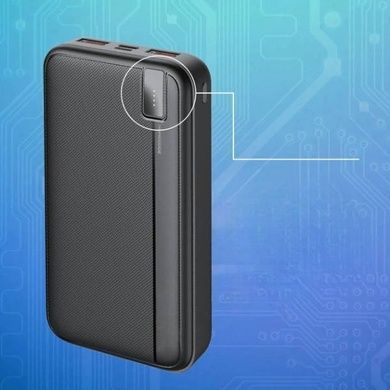 Power Bank с функцией быстрой зарядки 20000mAh Allison Als-s22 5V\2.1A Черный