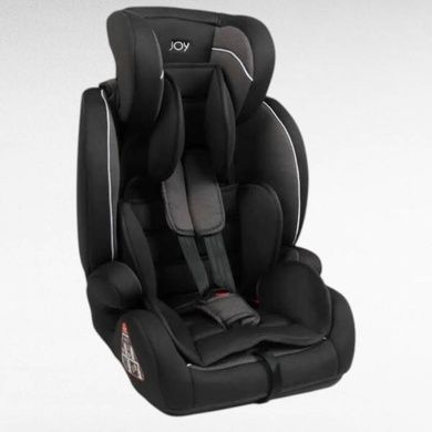 Детское автокресло универсальное от 9-36кг с системой ISOFIX I / II / III группа JOY SX16809 Черное с белым