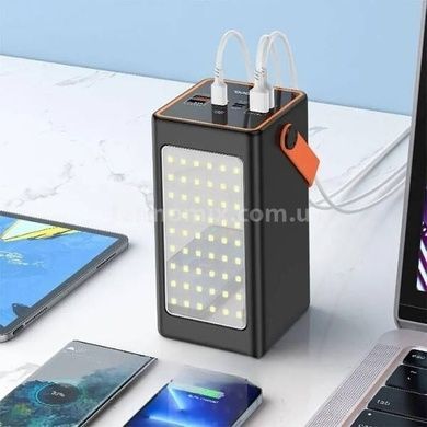 Power Bank з ручкою + ліхтар 90000mAh 3 USB 22,5W HOCO J107