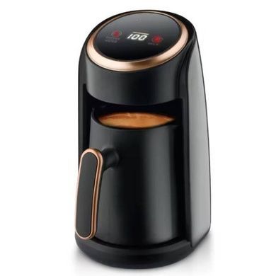 Кофеварка автоматическая турецкая 3в1 300мл 600Вт Turkish Coffee Pot RAF R.146 Черная с золотым
