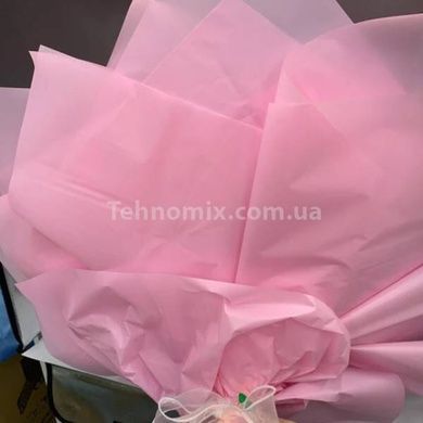 Набір для самостійного створення букетів з метеликами, гірляндою, пакувальним папером Рожевий