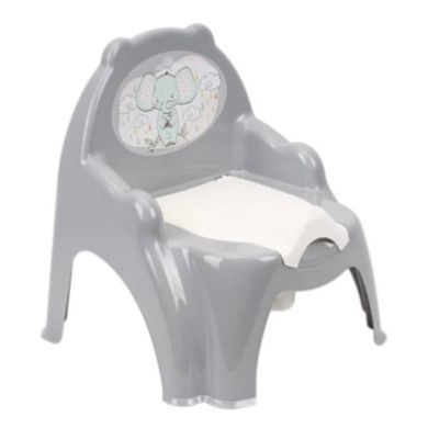 Горщик дитячий зі змінним контейнером 34.5х33.5х30см Technok Toys 1294 Сірий