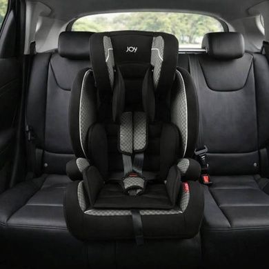 Детское автокресло универсальное от 9-36кг с системой ISOFIX I / II / III группа JOY SX16809 Черное с белым
