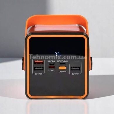 Power Bank з ручкою + ліхтар 90000mAh 3 USB 22,5W HOCO J107