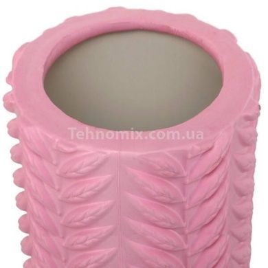 Ролик для йоги та фітнесу масажний МФР AND-100-20-10PCS Рожевий