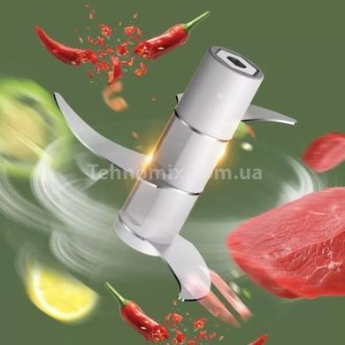 Мини-измельчитель портативный Portable Food Processor Синий
