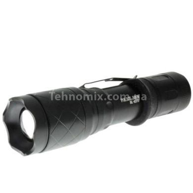 Фонарь ручной аккумуляторный металлический Police 8370-500 W XPE Черный