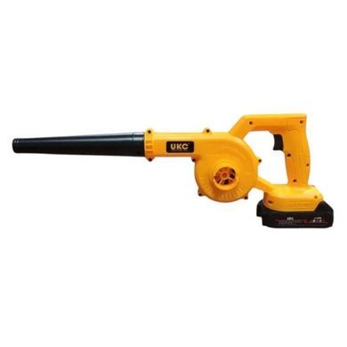 Повітродувка-пилосос акумуляторна UKC Professional Tools з двома акумуляторами 48V 2500мАч Жовта