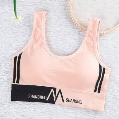 Бюстгальтер спортивный Shoulder Sports Suit Розовый