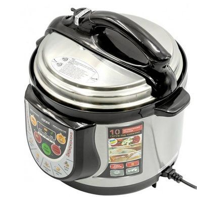 Мультиварка ROTEX REPC53-B, 5 літрів 900 Вт, 10 програм + Подарунок Пензлик