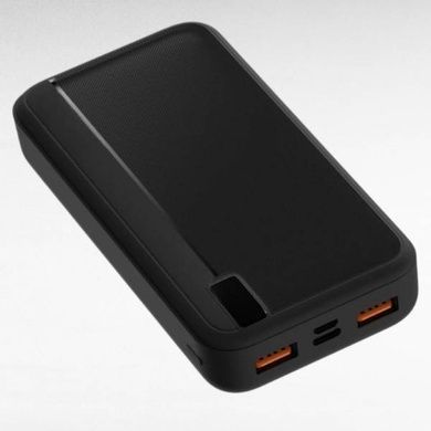 Power Bank с функцией быстрой зарядки 20000mAh Allison Als-s22 5V\2.1A Черный