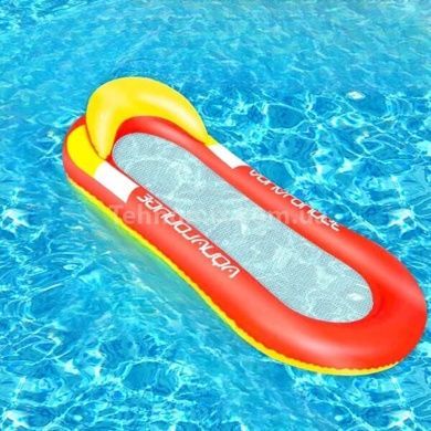 Матрац-гамак для відпочинку на воді з ремнабором у комплекті 160&times;90 см BEACH BED Червоний