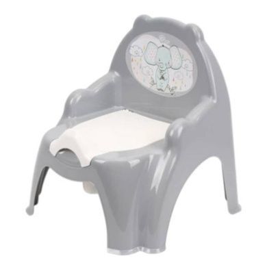 Горщик дитячий зі змінним контейнером 34.5х33.5х30см Technok Toys 1294 Сірий