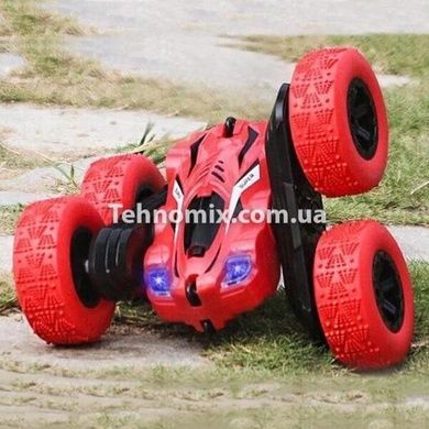 Трюковая машинка перевертыш на пульте Stunt Dump Truck Красная