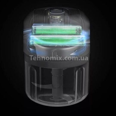 Мини-измельчитель портативный Portable Food Processor Синий