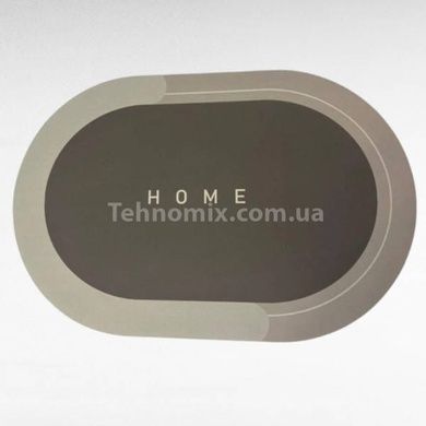 Коврик для дома в прихожую Home 40*120см Серый